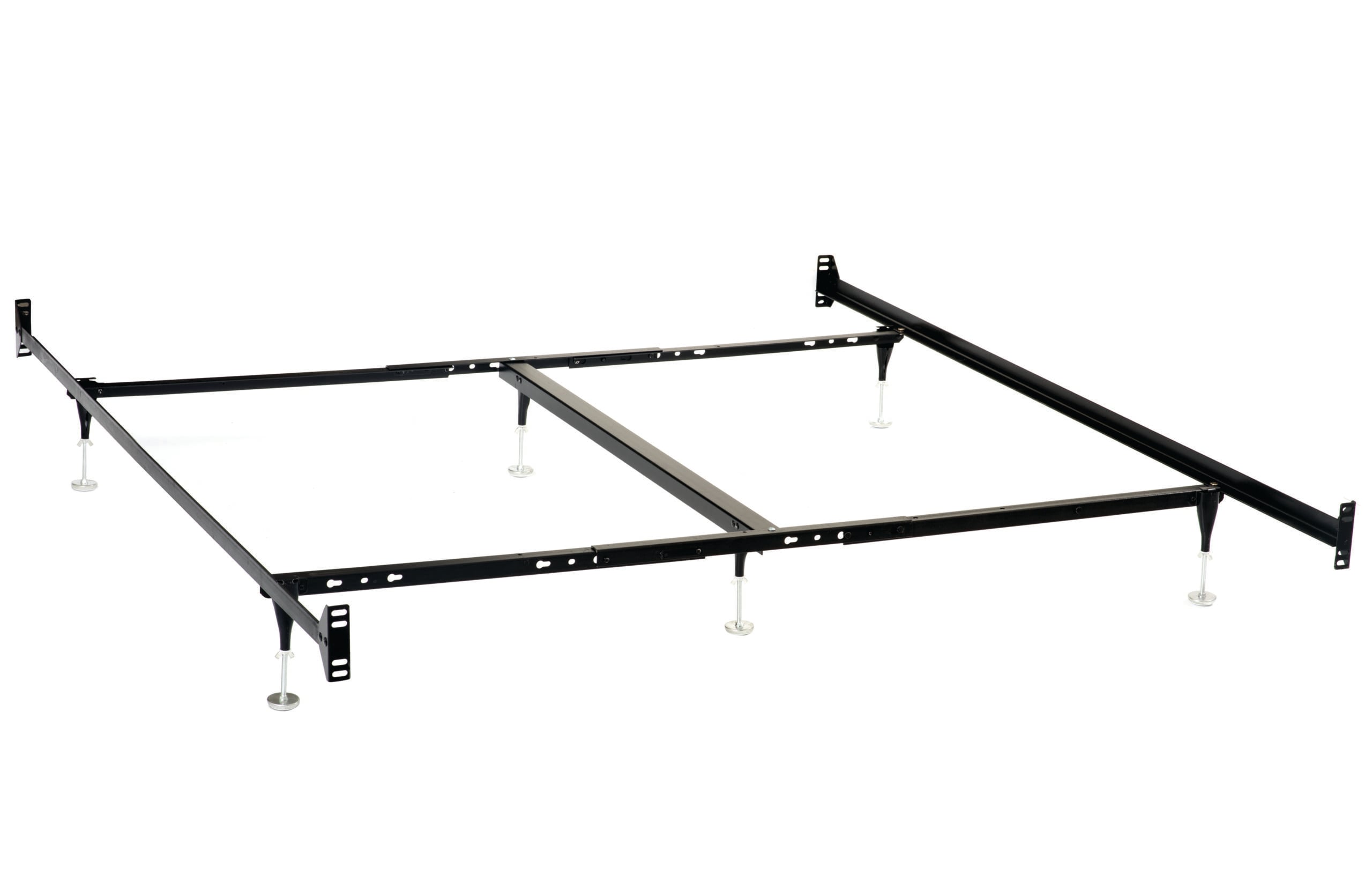 ab70e01d85f1b09c8f40046b8340c99c Esme Queen or E King Bed Frame Black (Headboard & Footboard) - Image 1