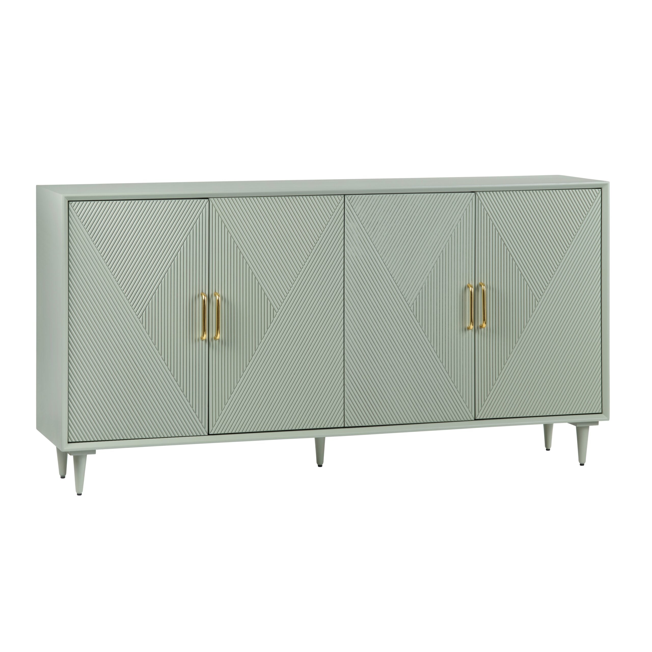 048ffb06e6d3e056366486e0c6d75d6a Arvada Four-Door Sideboard (Sage Green) - Image 1