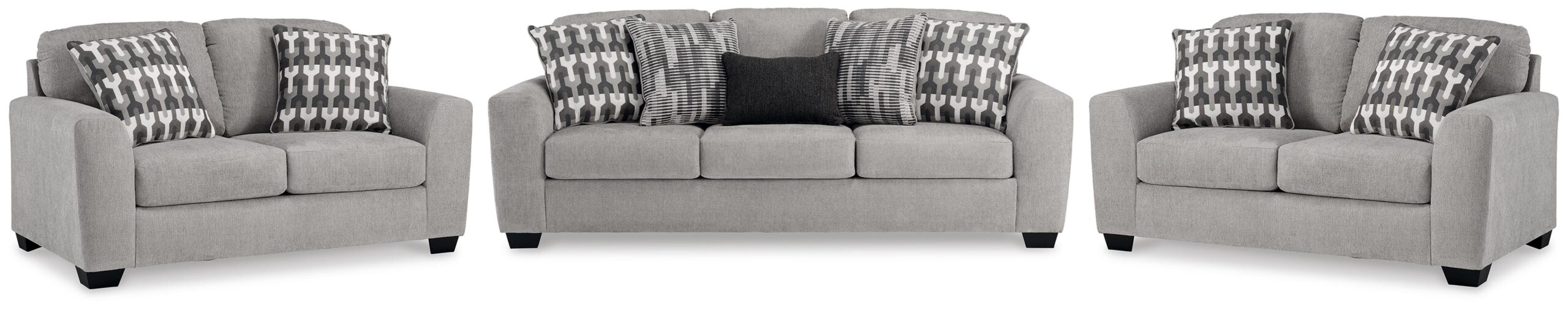 Avenal Park Sofa and 2 Loveseats