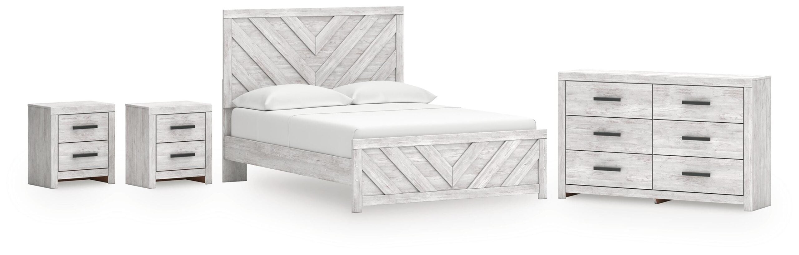 19d2a3d93f05551bcedb1146bded5ae2 Cayboni Queen Panel Bed, Dresser and 2 Nightstands - Image 1