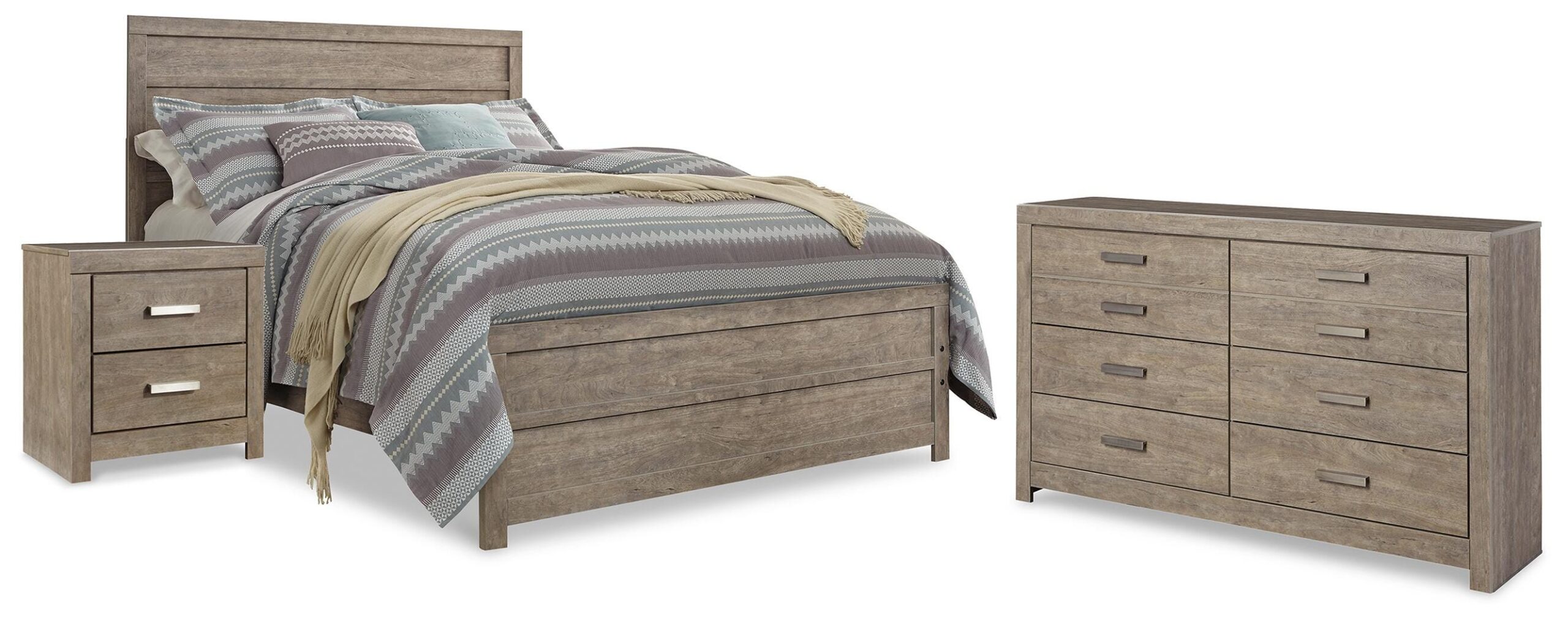 2212b53a8cfb51bf7718d4cd47bd93fb Culverbach Queen Panel Bed, Dresser and Nightstand - Image 1
