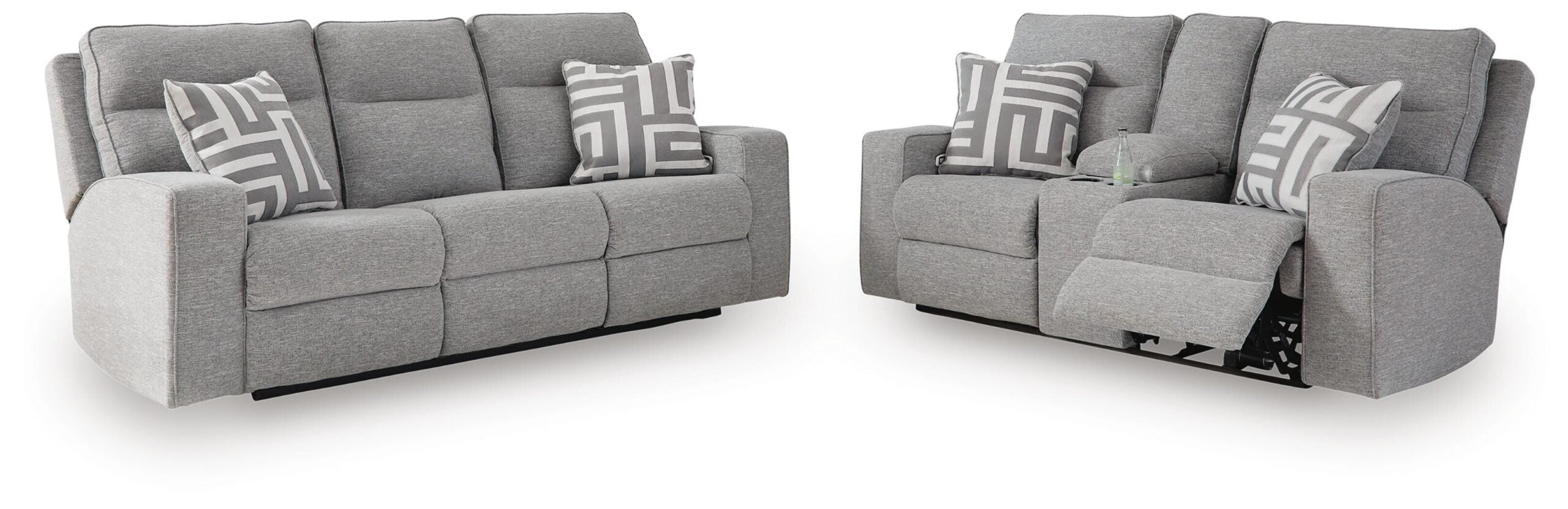 Biscoe Power Reclining Sofa and Loveseat