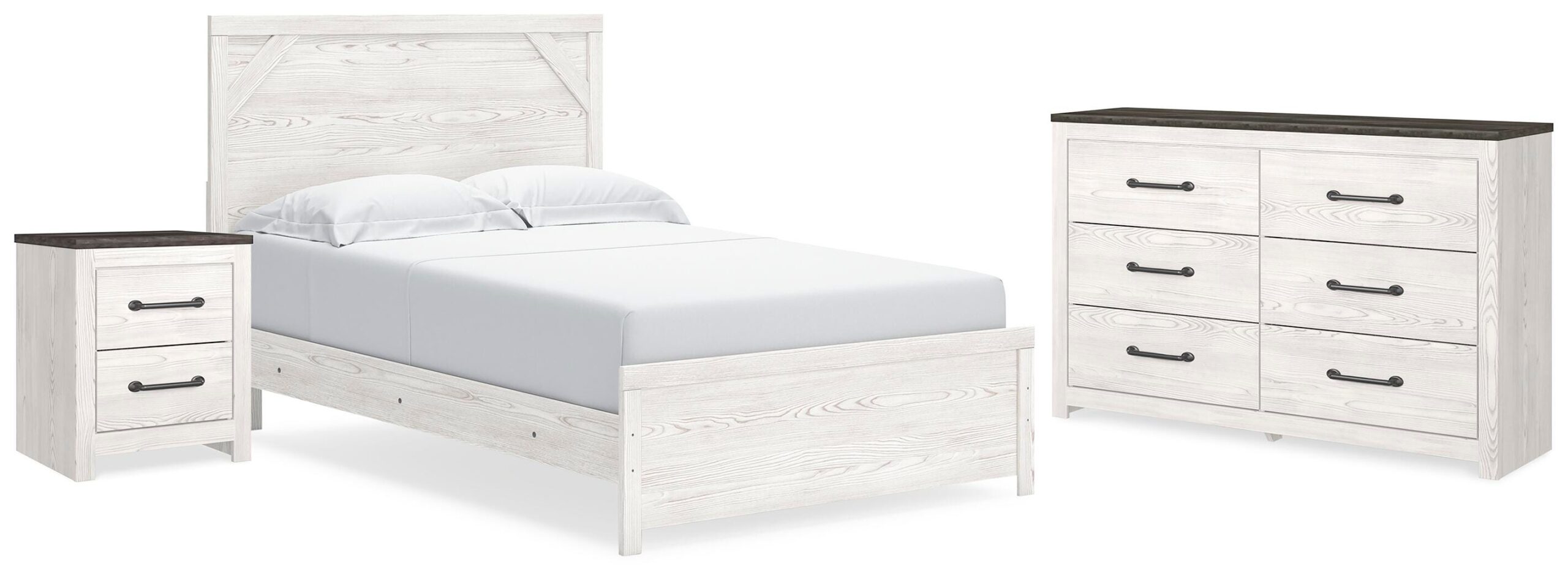 4d333aeca96a03539ab94909f20abac3 Gerridan Queen Panel Bed, Dresser and Nightstand - Image 1