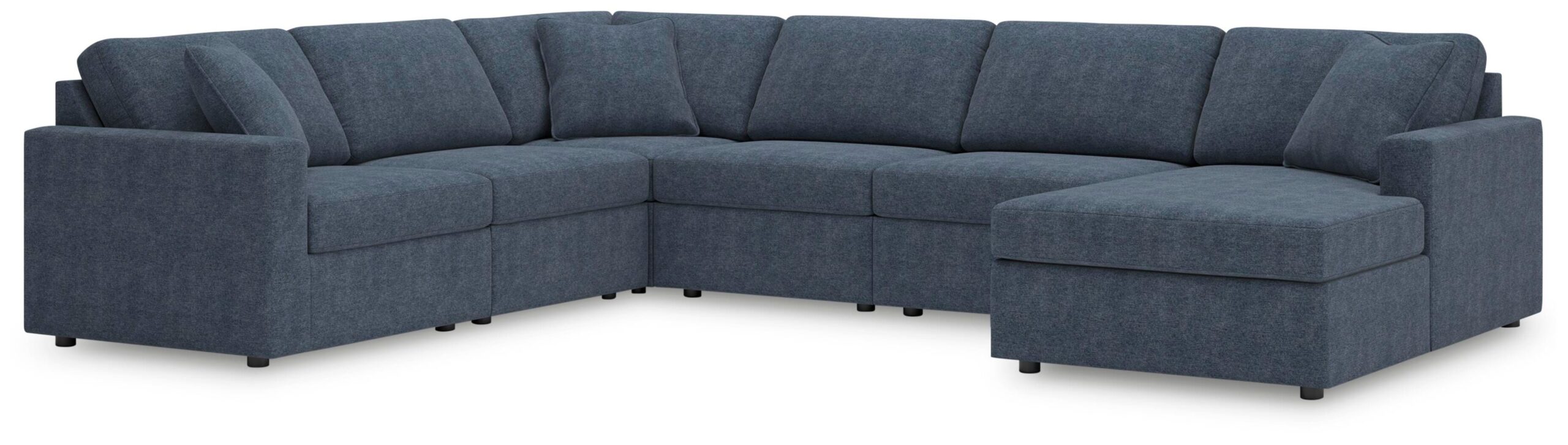 6738e155cf719630359c085d694d58de Modmax 6-Piece Sectional with Chaise - Image 1