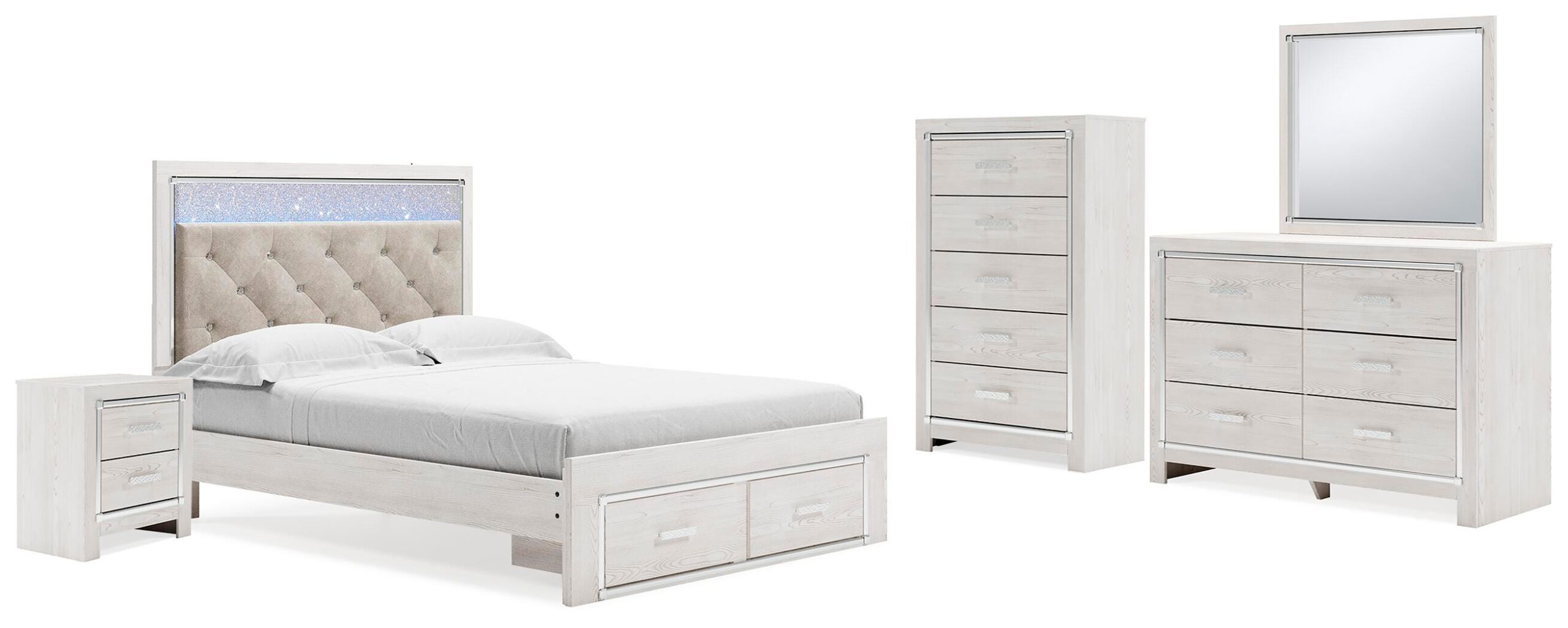 871c2d8dd49adafcea3a5e3513d844f4 Altyra Queen Storage Bed, Dresser, Mirror, Chest and Nightstand - Image 1