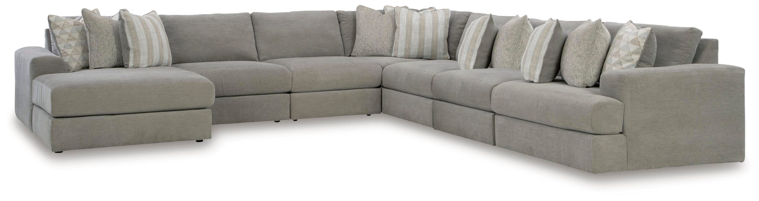 8b5bf3bdf7340224e90cd88f4b213240 Avaliyah 7-Piece Sectional with Chaise - Image 1
