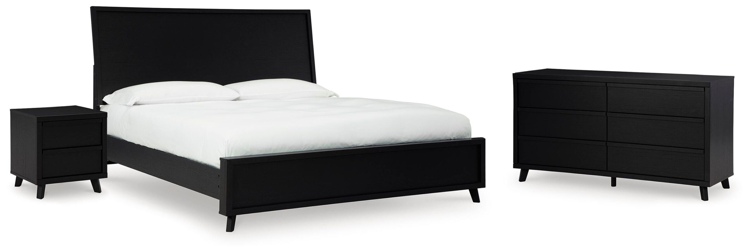 98be97d74553c9b49842423768b15452 Danziar King Panel Bed, Dresser and Nightstand - Image 1