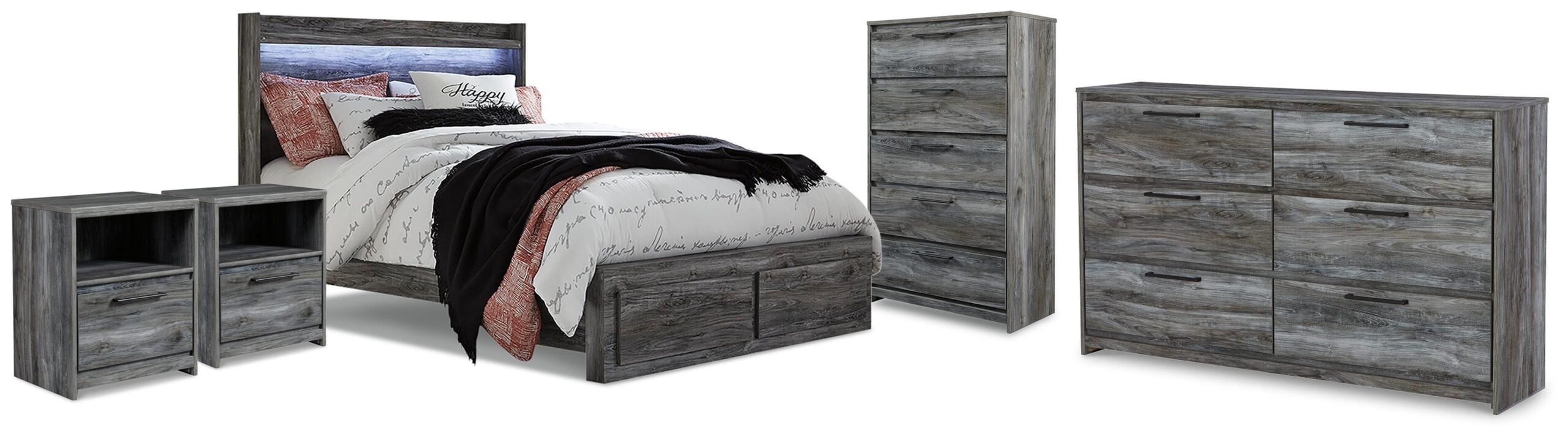 992cda9ee62ed6fe89b311d0be320adc Baystorm King Panel Storage Bed, Dresser, Chest and 2 Nightstands - Image 1
