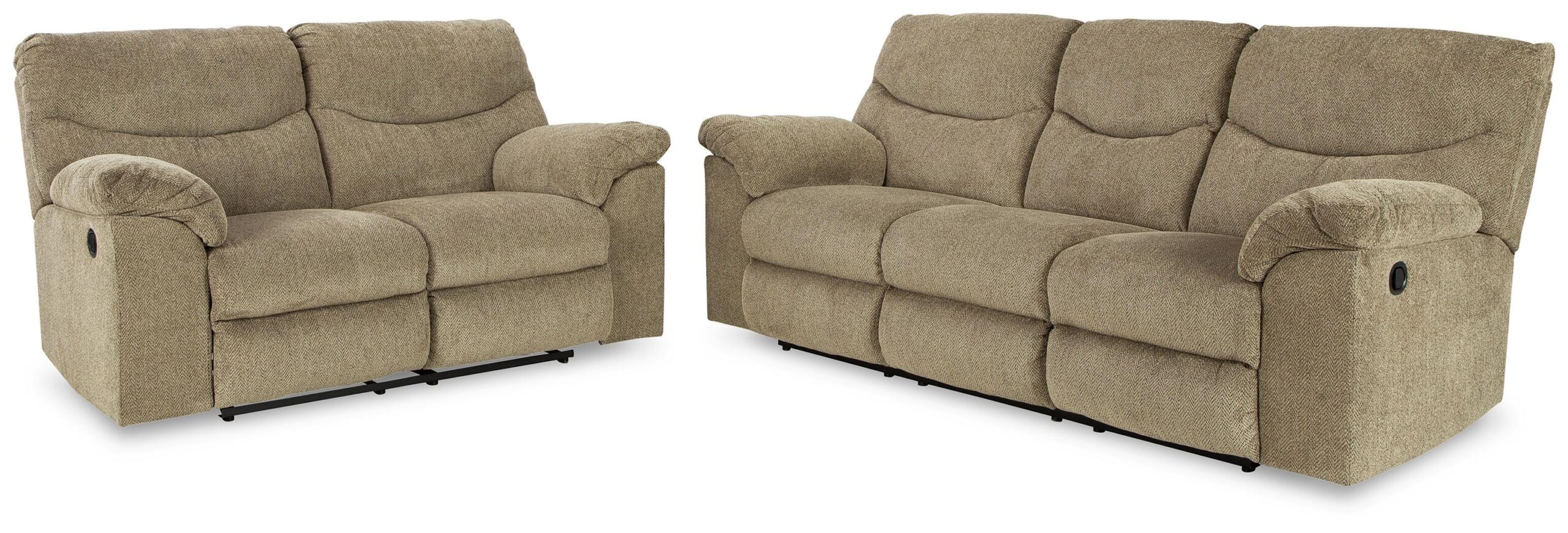 99779cba303900e51558cfa933b9e7cd Alphons Reclining Sofa and Loveseat - Image 1
