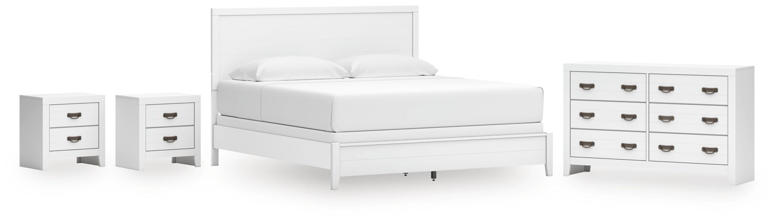 b3957aebfcd7603c1a2d7a281997913e Binterglen King Panel Bed, Dresser and 2 Nightstands - Image 1