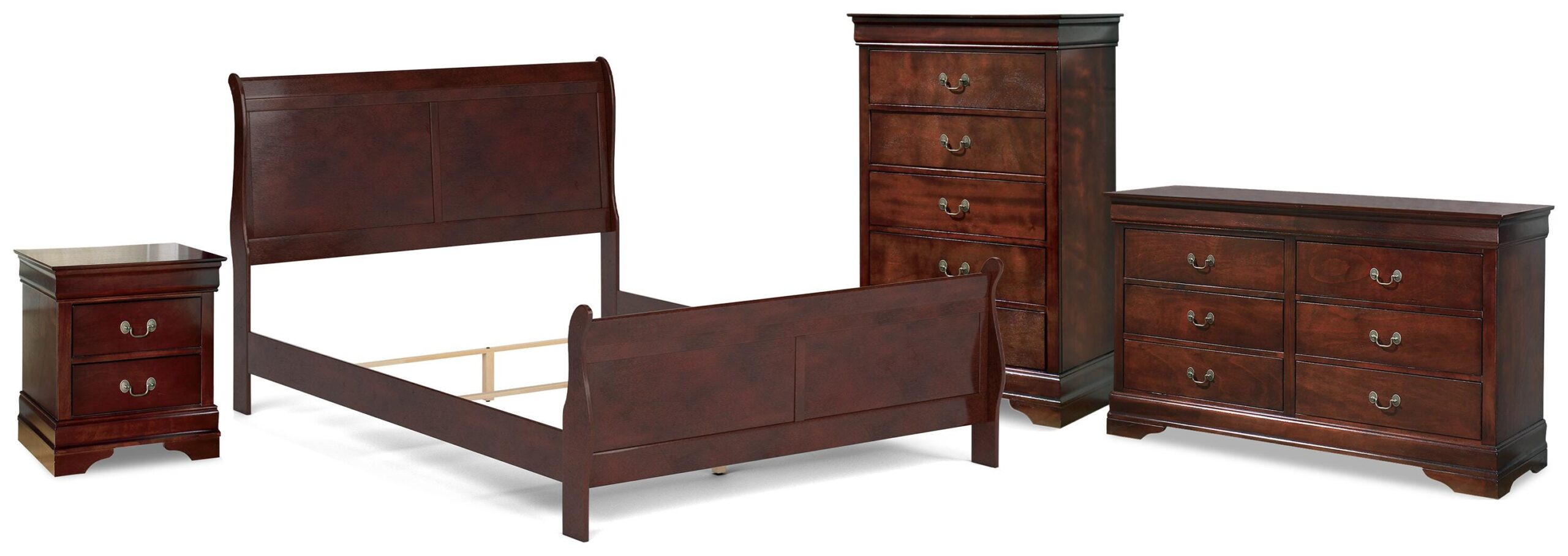 bcc91ed90485c021ea7096adb0ce3f06 Alisdair Queen Sleigh Bed, Dresser, Mirror, 2 Chests and 2 Nightstands - Image 1