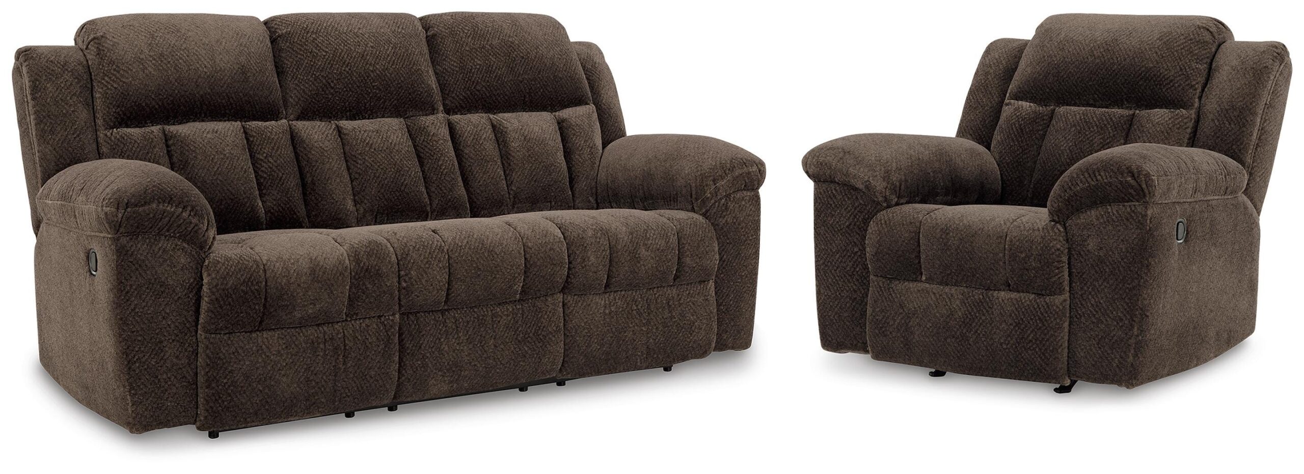c3918ea06ae31d6752670d930fe83aeb Frohn Reclining Sofa and Recliner - Image 1